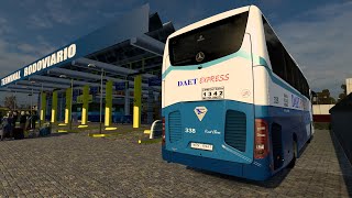 ETS 2 150 Travego 15 SHD Daet Express EAA Map 6 [upl. by Maryanne36]