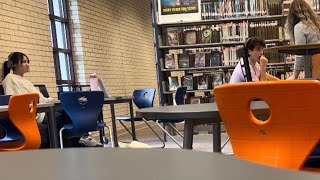 Blasting Embarrassing Videos in the Library [upl. by Charissa]