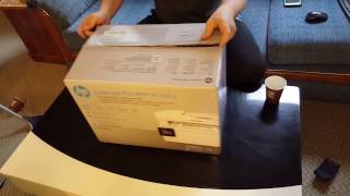 HP LaserJet Pro MFP M130fw UNBOXING [upl. by Namsaj257]