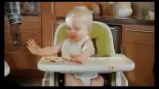 KimberlyClark  Huggies Natural Care Wipes  Spaghetti Night  Commercial  2012 [upl. by Coster]