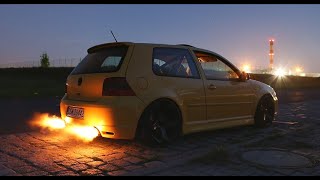 VW Golf mk4 R32 Insane Loud Exhaust Sound [upl. by Anneuq921]