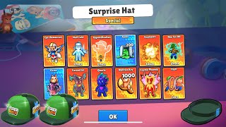 quotFREEquot I GOT SPECIAL SKIN IN SURPRISE HAT  STUMBLE GUYS [upl. by Sesilu191]