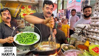 Spiciest Delhi Street Food  440 Volts wala Omelette Afeem wala Qorma in Chawri Bazar [upl. by Ikkin]