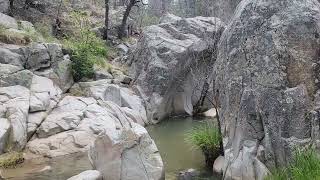 Wolf creek swimming hole in the Prescott National forest [upl. by Allehc]