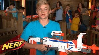 NERF Fest 2017 Modulus Regulator Blaster Behind the Blaster [upl. by Pembroke]