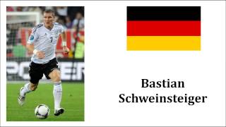 How to Pronounce Bastian Schweinsteiger  German Football Player [upl. by Bev]