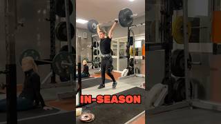 You are not doing in season strength training the correct way [upl. by Dhu286]