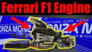 F1 2023  Ferraris F1 Engine  DETAILED LOOK [upl. by Henrietta]