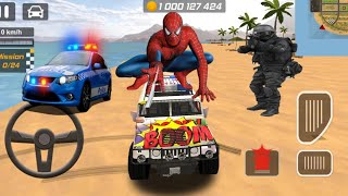 Police Drift Car Driving Simulator e6  3D Police Patrol Car Crash Chase Games  Android Gameplay [upl. by Elston]