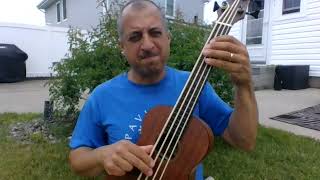 Keep Forgettin by Michael McDonald on Uke Bass [upl. by Eno]