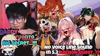 GENSHIN VOICE ACTORS STRIKE PROBLEM 52 UPDATE amp TUONTO GENSHIN SECRET [upl. by Hoopen]