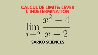 Une factorisation pour lever l’indétermination lors d’un calcul de limite [upl. by Ellehcram806]