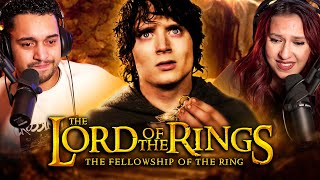 THE LORD OF THE RINGS THE FELLOWSHIP OF THE RING 2001 MOVIE REACTION  FIRST TIME WATCHING [upl. by Idurt]