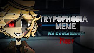 Trypophobia Meme  Piggy Version  • Jia gailleE • [upl. by Ahsyas]