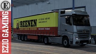 ETS 2  MERCEDES BENZ ACTROS  LOGITECH G29 [upl. by Laurel]