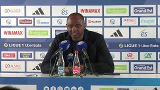 Patrick Vieira  quotNous sommes sans doute à notre placequot [upl. by Kauppi]