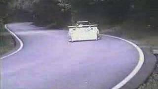 Car Hits Deer Sends Deer Flying [upl. by Notxap]