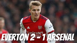 Martin Odegaard vs Everton  Everton 2  1 Arsenal  Arsenal News Today [upl. by Eiliab]