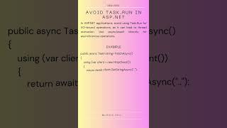 Master AsyncAwait Basics in C  shorts code async csharp [upl. by Ayotak]