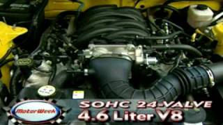 Motorweek Video of the 2005 Ford Mustang convertible [upl. by Zeculon679]