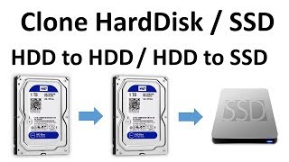 How to clone Hard Disk to HDD or SSD [upl. by Elayne]