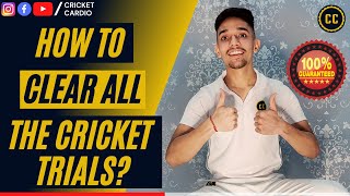 How to clear Cricket Trials  Preparation for Cricket Trials in Hindi [upl. by Kraska865]