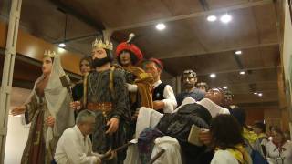 Preparativos de la Trobada de Gegants del Baix Llobregat [upl. by Weitzman]