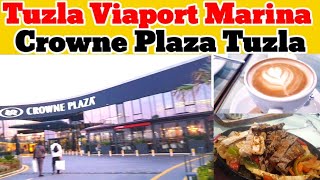 Crowne Plaza Istanbul Tuzla  Viaport Marina Visit  I Love Hunger  Tuzla Istanbul Turkey [upl. by Ihtak]