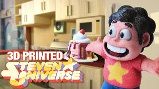 Steven Universe  3D printing Steven and Together Breakfast [upl. by Remmer]