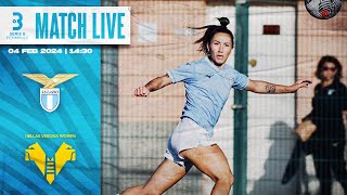 LAZIO  HELLAS VERONA  16a GIORNATA SERIE B FEMMINILE [upl. by Ateekahs]