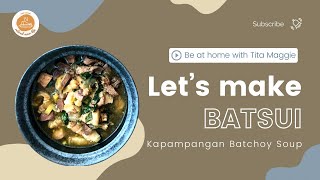 How to cook easy Kapampangan Batchoy  Filipino Ginger soup base with meat [upl. by Znarf]