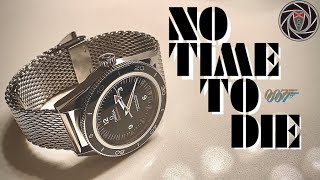 This OMEGA Should Have Been the Official NO TIME TO DIE Watch  Watchgecko Mesh Bracelet Review [upl. by Buehrer]