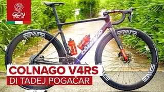 La Colnago V4RS di Tadej Pogačar  Biciclette dei professionisti [upl. by Dunn]