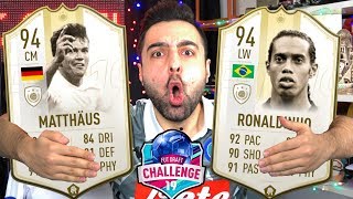 İLK DEFA RONALDİNHO VE MEGA EFSANE ÇIKTI  FUT DRAFT FİFA 19 [upl. by Noraha232]