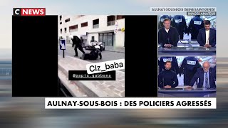 SeineSaintDenis  lagression de deux policiers après un contrôle routier [upl. by Lucic910]