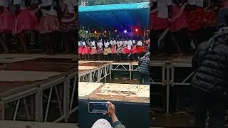 Pokot nation grand entrance on stage during cultural exhibition day at Bukura college [upl. by Sundberg]