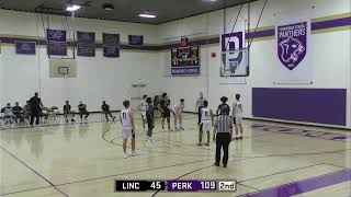 Perkiomen National Basketball vs Abraham Lincoln [upl. by Halla]