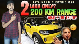 Tata Nano EV To Launch in India Cheapest Electric Car  EV Bro [upl. by Areid]