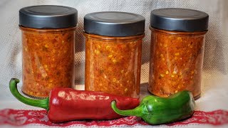 COMMENT FAIRE DE LA PURÉE DE PIMENTS MAISON [upl. by Sharron]