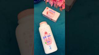 Johnsons Baby Powder amp Soap Blossoms unboxing johnson bigbasket powder soap shorts [upl. by Ursa]