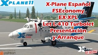 XPlane Español  FSEconomy  ECXPL  Let L410 Turbolet [upl. by Silrac]