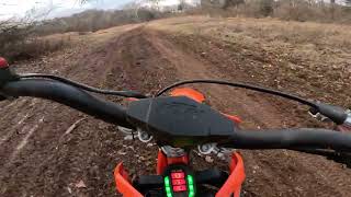 2023 KTM SX E5  Power Mode 5 Riding [upl. by Fraya]