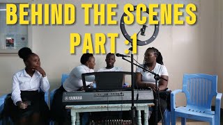 Moyo wa kuabudu by Wapendwa Muziki cover by Shee Philip ft Benaiah Jeremy Behind the scenes 😍 [upl. by Wolfie]