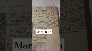 Marginalia in a Cicero book from 1554 [upl. by Aelrac761]