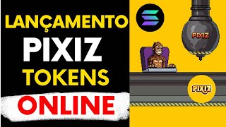 LANÇAMENTO DO TOKENS PIXIZ FARM DATA PREVISTA [upl. by Suehtomit684]