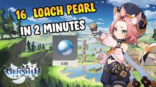 LOKASI LOACH PEARL FARMING ROUTE GOLDEN LOACH  Genshin Impact  Indonesia [upl. by Cychosz]