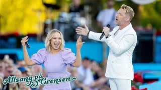 Ronan Keating og Agnete Saba  When You Say Nothing At All Allsang på Grensen 2022 [upl. by Shakespeare]