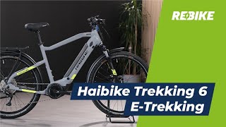 Haibike Trekking 6 EBike  Rebikecom [upl. by Luella]