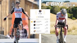 Can I Beat WORLD TOUR PRO on an EROAD BIKE [upl. by Laet]