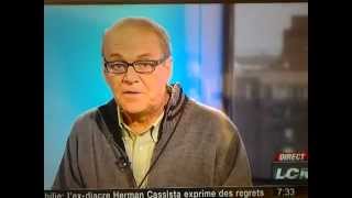 Claude Poirier insulte les gens de Québec en direct sur LCN 21 septembre 2012 [upl. by Malas]